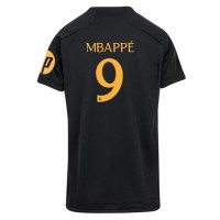 Real Madrid Kylian Mbappe #9 Tredjedrakt Dame 2023-24 Kortermet